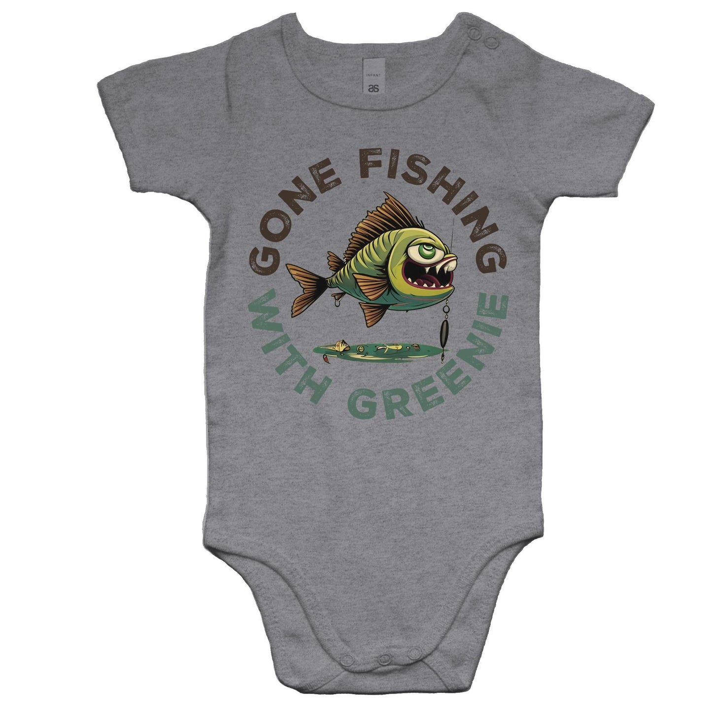 Baby Onesie Romper - Gone Fishing