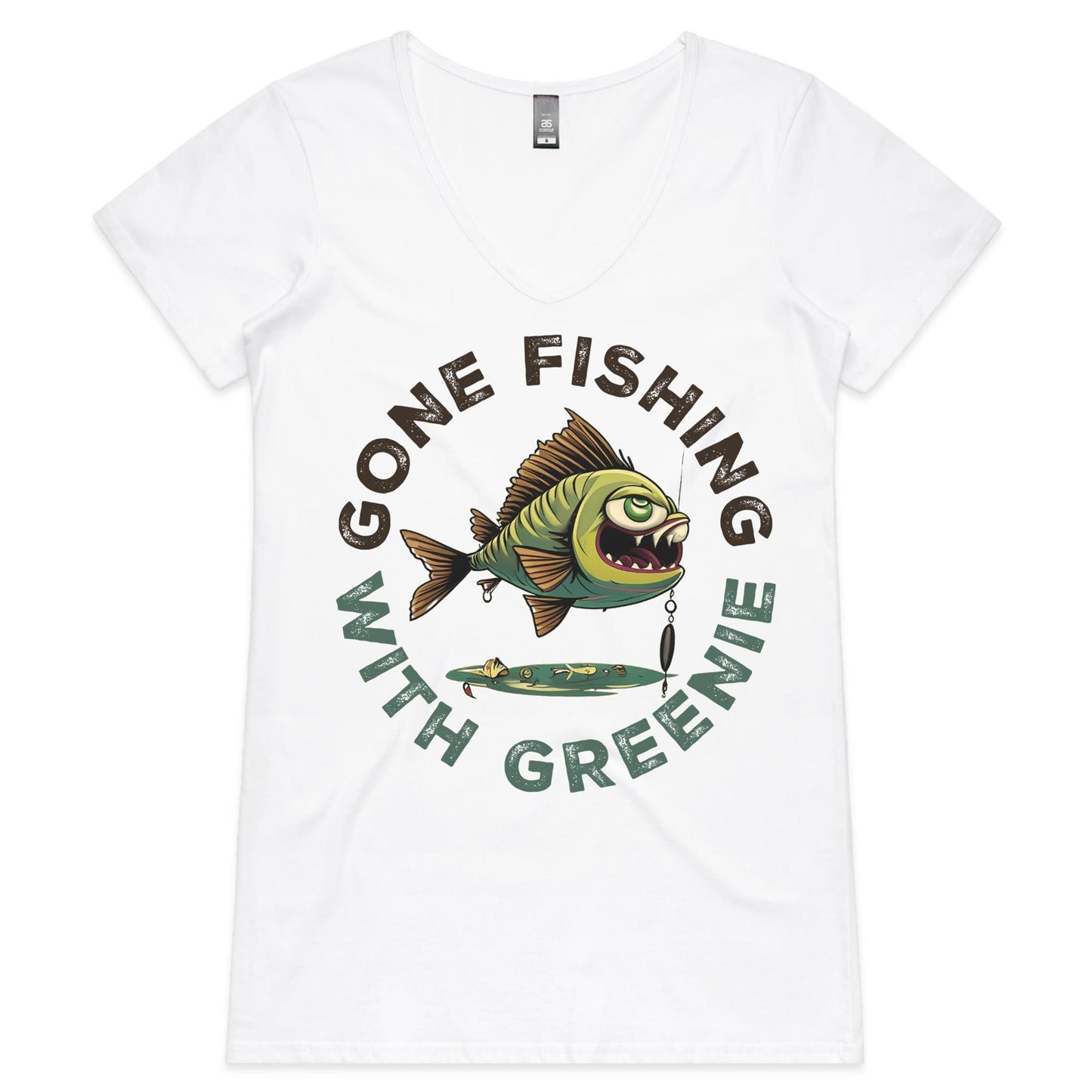 AS Colour Bevel - Womens V-Neck T-Shirt