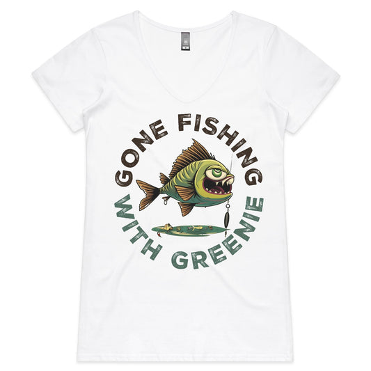 AS Colour Bevel - Womens V-Neck T-Shirt